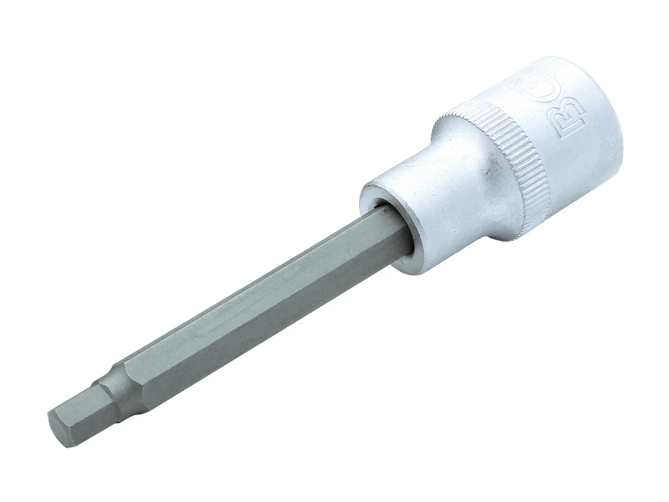 2 x 7 mm Innen Sechskant 6-Kant Stecknuss Nuss 55 / 100 mm Für Inbus Schrauben - Bild 3 von 3