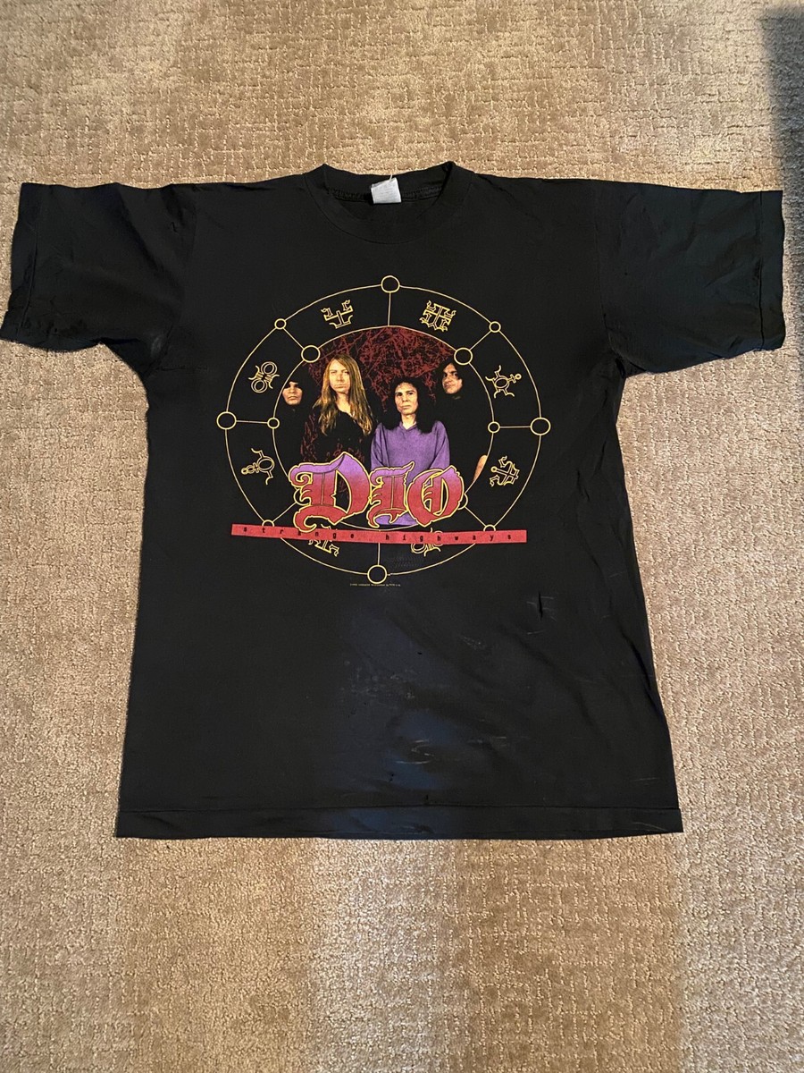 正規品 DIO 1993 STRANGE HIGHWAYS ヴィンテージTシャツ Vintage DIO Strange Highways 1993 Tour Shirt, Black Sabbath