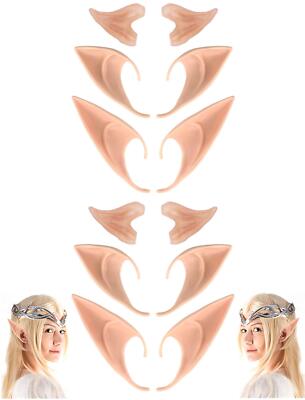 Cosplay Fairy Pixie Elf Ears - Party Dress UpCostume Masquerade Accessories f...