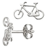 "Jobo \"46287\" Kinder Ohrstecker Fahrrad Bike 925 Sterling Silber Ohrringe Kinder"