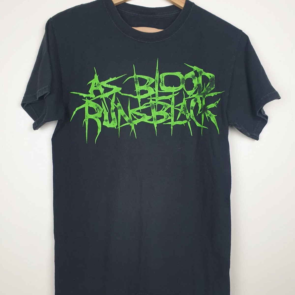 As Blood Runs Black Band Black Cotton Size S-5XL T Shirt Adults