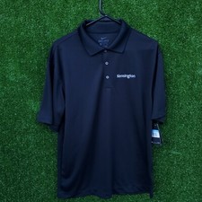Nike Men's Dri-FIT Golf Polo Shirt Black Size Medium Technology Embroidered