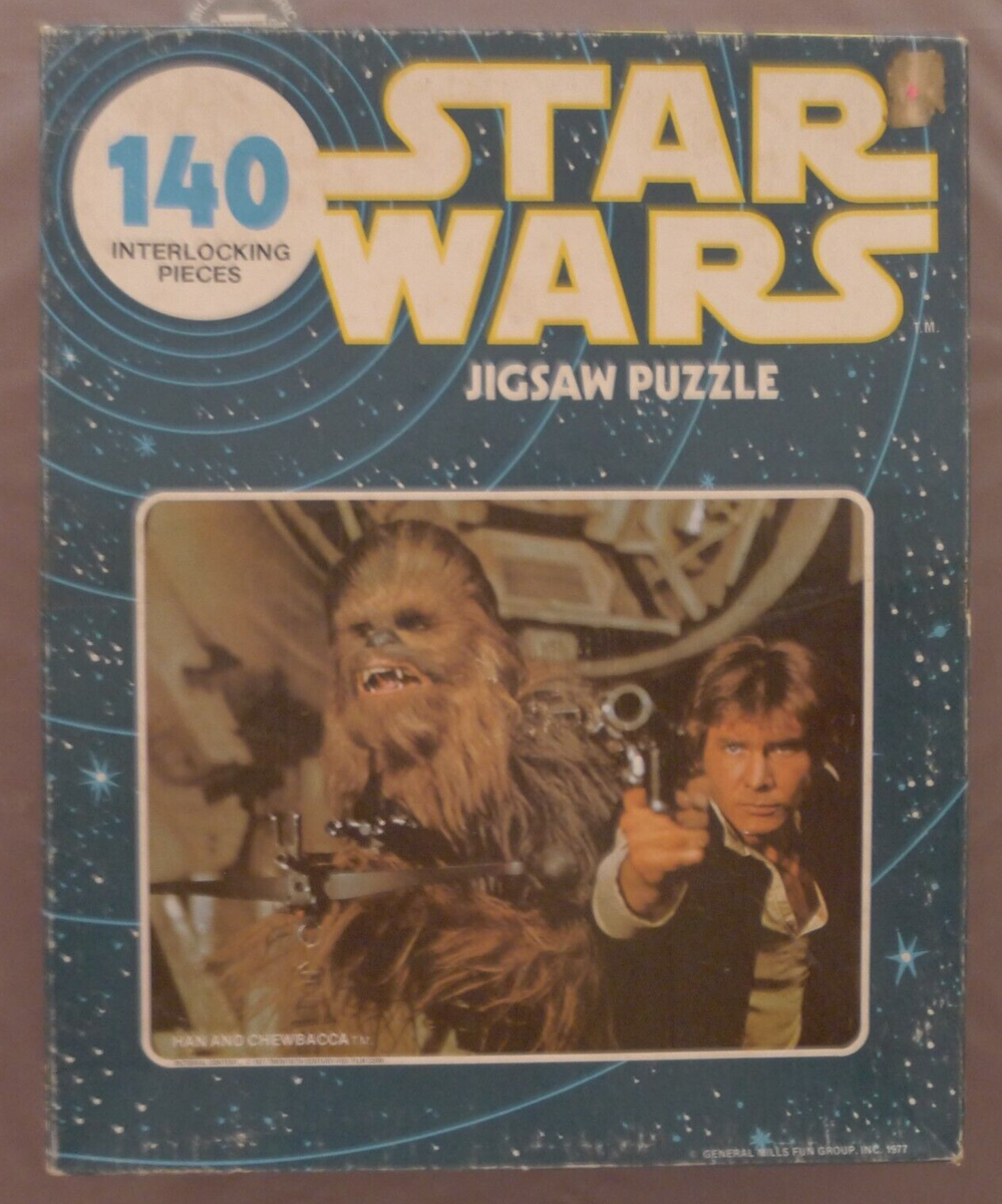 STAR WARS 140 Piece Jigsaw Puzzle 40100 Kenner 1977 C-3PO R2D2 | eBay