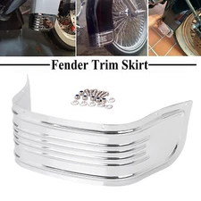 CNC Front Fender Trim Skirt For Harley Electra Glide Ultra Classic FLHTCU FLHTK