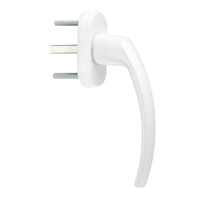 KÖNIG Fenstergriff Rasterolive Fensterolive Kolja Weiß RAL 9016 aus Aluminium