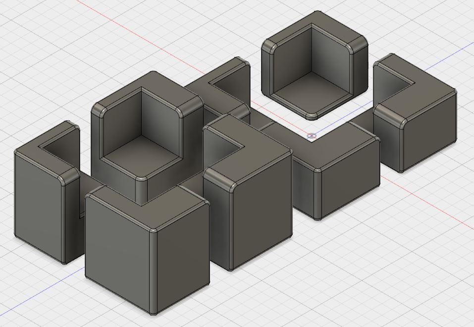 11x11x11 mirror blocks magic cube DIY kit Nieuwigheid van hoge kwaliteit