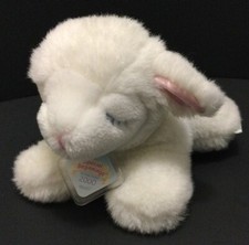 EDEN 8" 2000 SPECIAL BEGINNINGS WHITE BABY SHEEP LAMB STUFFED ANIMAL PLUSH TOY