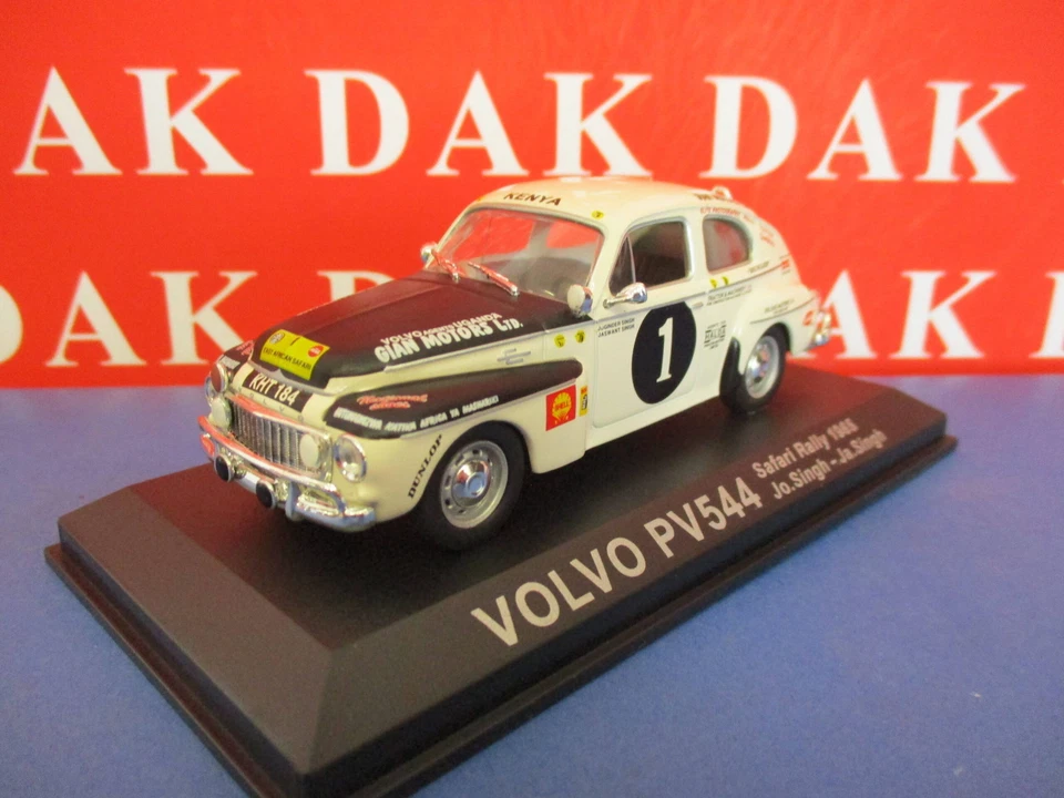 Die cast 1/43 Modellino Auto Volvo PV544 Safari Rally 1965 - Immagine 2 di 3