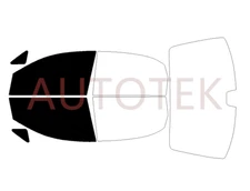 PreCut Film Front Two Door Windows Tint For Suzuki Aerio Sedan 2002-2007