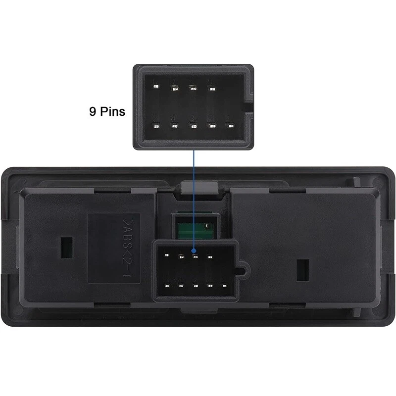 4x4 Transfer Case Control Switch for 96-99 Chevrolet K1500 K2500 K3500 Suburban Foto 3 de 4