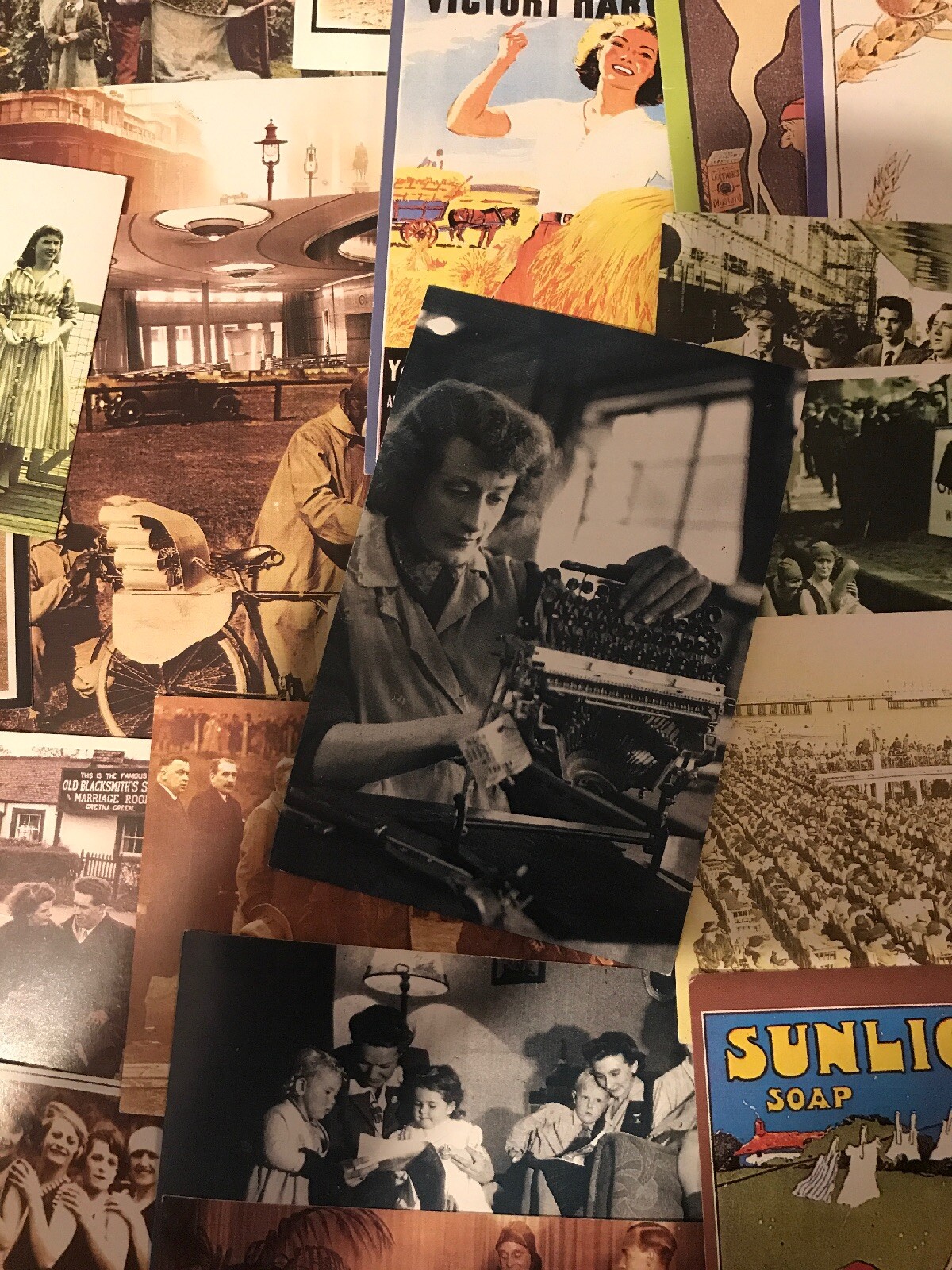 The Nostalgia Postcard Collectors Club 45 Cards In Total Yesterdays