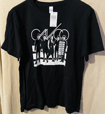 Nueva Camiseta Hot Topic CNCO Group Latin Boy Band Algodón MD Negra Blanca