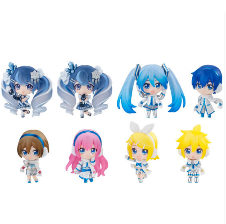 BANDAI SNOW MIKU COLLECTION 2025 8 types set (full complete) Japan