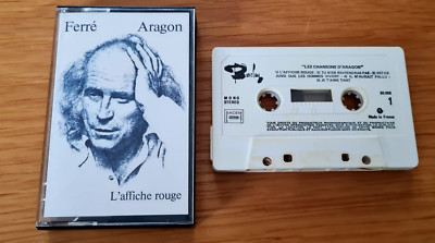 Kassette (K7) Audio Tape / Ferré / Aragon - L'Affiche Rouge (1976)