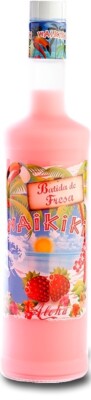 Batida de Fresa Waikiki - Erdbeerlikör mit Sahner, 0,7 L, Alk. 16% Vol.
