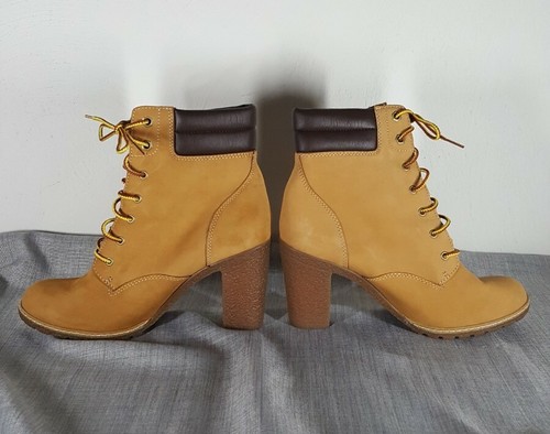 Wheat Leather Boots A1KJH 