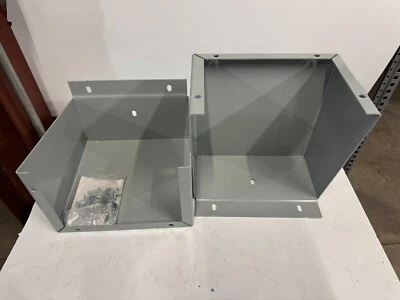 Hoffman AFK1212, 8.12" x 12.06" x 12", Steel, Enclosure Floor Stand Kit, 2 pc