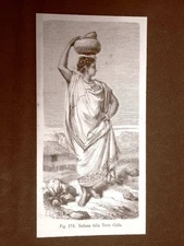 1883 Indian Woman Hot Earth Indians Print