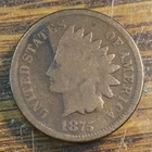 1875 Indian Cent Nice Original Good CHRC