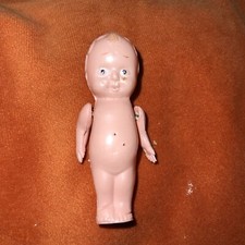 Vintage Tiny Celluloid Doll, Made In Japan