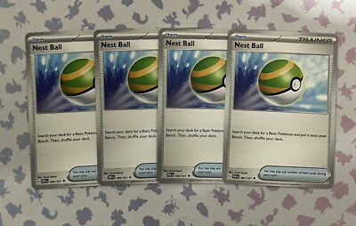 Nest Ball - 084/091 - Paldean Fates - Trainer Spielset - neuwertig - wie (181/198)