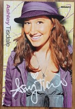 Ashley Tisdale Bravo Autogrammkarte Steckbrief