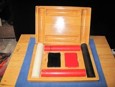 Vtg Marlboro Box with Poker Chips and Cards