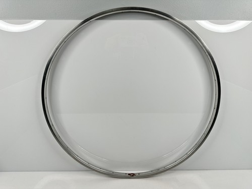Vintage 1970’s Ambrosio Marca Depos Road Bike Rims Set 26” Clincher 36h Silver - Picture 8 of 11