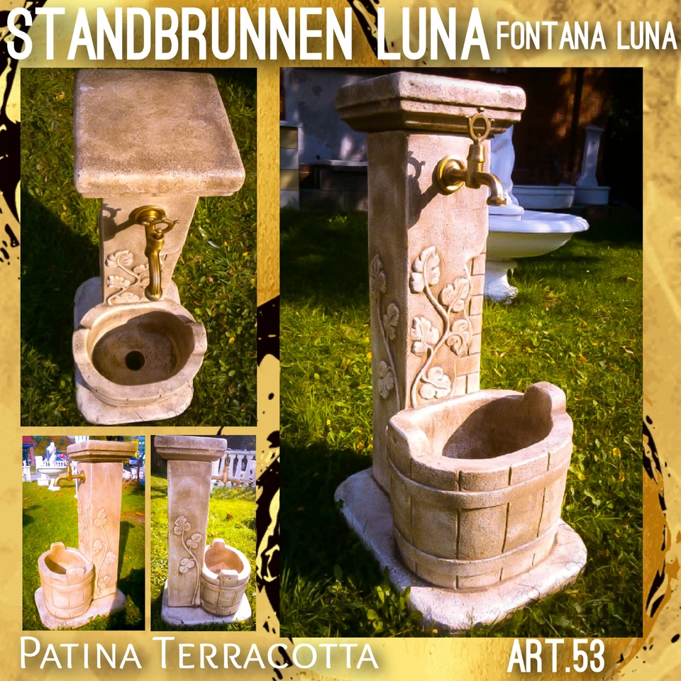 Wasserzapfstelle Wassersäule Wandbrunnen Standbrunnen Brunnen Art.53/TE