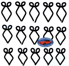 Hood Fender Side Belt Vinyl Top Molding Moulding Trim Clips Fits Chrysler 15pc Q