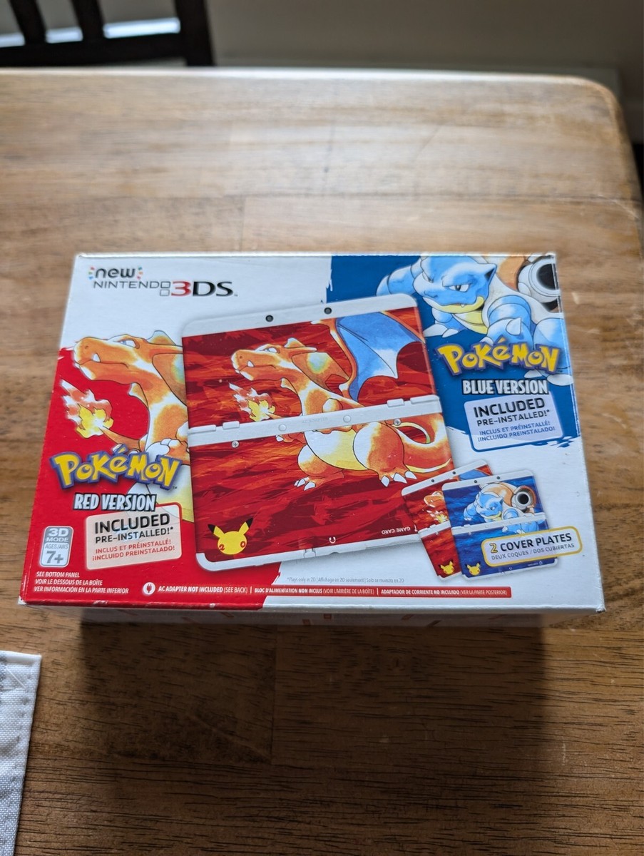 Pokemon 20th Anniversary Edition Red Blue Version New 3DS (BOX