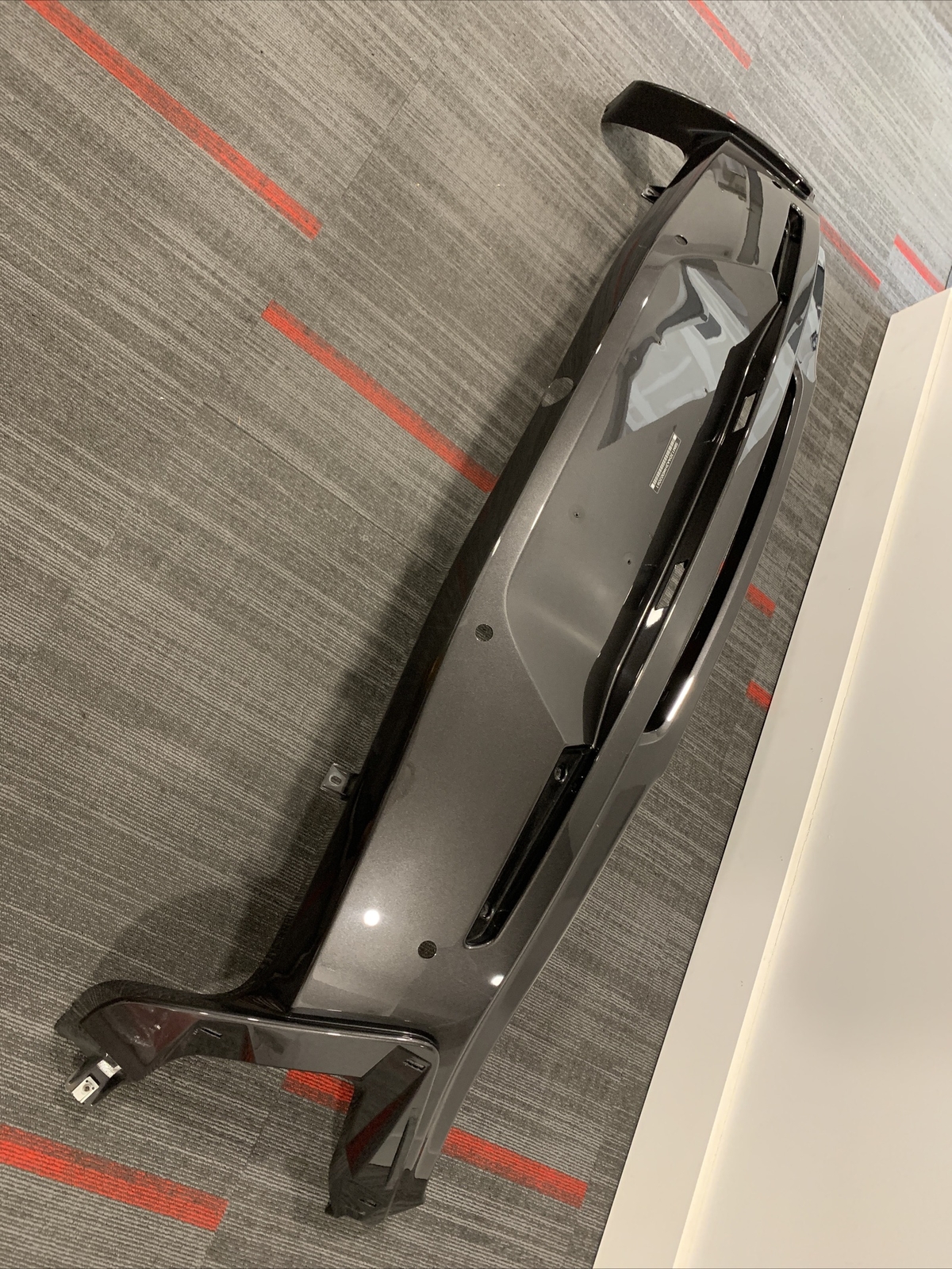 McLaren 570S Upper Rear Bumper Cover 13A3726CP OEM Grey Painted