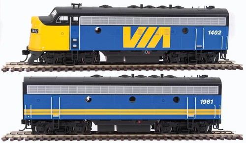 Spur H0 - Diesellokset EMD F7AB VIA Rail Canada DCC + Sound  - 19937 NEU | Zustand: Neu