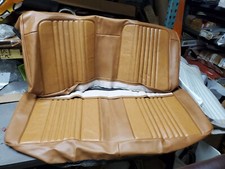 New 71-72 Chevelle Convertible New Rear Seat Covers Tan Malibu Ss Conv 350 454
