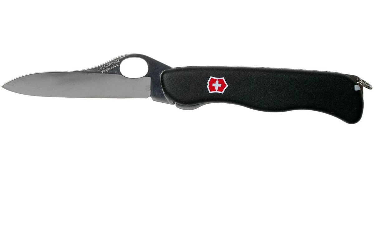 Victorinox Sentinel Clip - Swiss Army Pocket Knife - Black for