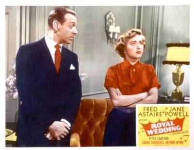 Royal Wedding Lobby Card Fred Astaire Jane Powell 1951 OLD MOVIE PHOTO
