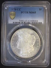 1878-CC Carson City Morgan Silver Dollar PCGS Gold Shield MS65 Blazing Luster