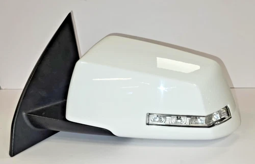 GM OEM Driver Side Mirror Olympic White Used V.G. Chevrolet Traverse 2015-2017