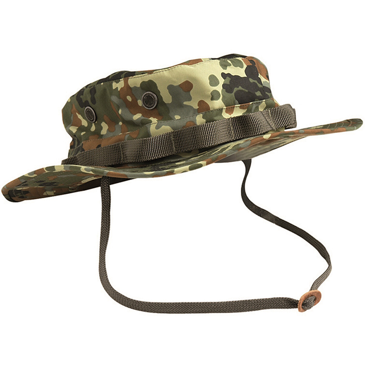 Mil-Tec Unisex Trilaminat Hut – Wasserfester Boonie Hut Mit Belüftung, Kinnriemen & Molle-Schlaufen