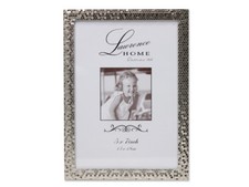 Lawrence 5x7 Silver Shimmer Metal Picture Fra...