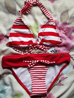 Protest halterneck Bikini Size Uk 8XS