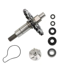 Water Pump Impeller Shaft Gear Kit fits Yamaha YZ250F 2001 2002 2003 2004 - 2013