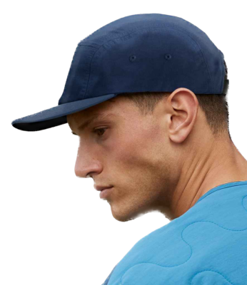 Cappello Beechfield Nero Per Uomo - Impermeabile In Nylon Tactel®, Stile Baseball Casual