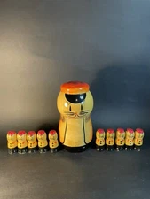 Russian Matryoshka Nesting Doll Cat With 10 Kittens -some Issues