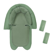 Infant Car Seat Insert  Strap Covers, Car Seat Head Support for Baby Girls, 2 i