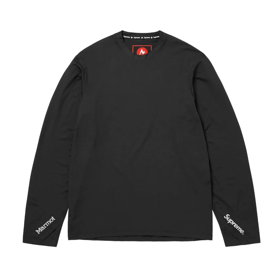 Supreme Long Sleeve Black Activewear Tops for Men for Sale | Shop