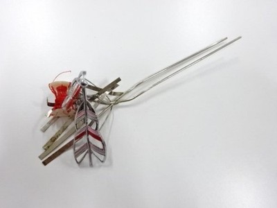 Birabira Antique Metal Hairpin Very Good Condition Elegant Jewelry