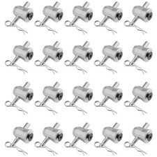20 Pack Conical Coupler with Clip Pin for Stage Truss System