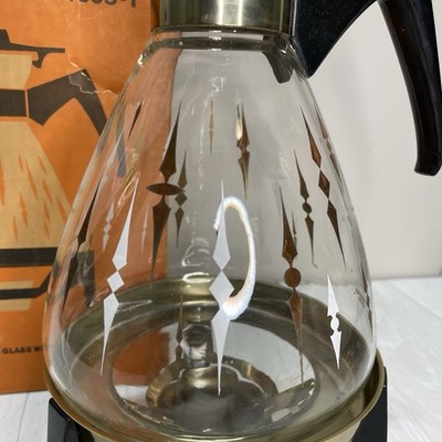 Pyrex 8 Cup Carafe With Candle Warmer 4608-1 With Original Box | eBay