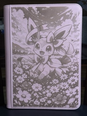Pokmon Sylveon In Flowers Laser Engraved 360 SLOT Binder | eBay Pokmon Sylveon In Flowers Laser Engraved 360 SLOT Binder | eBay